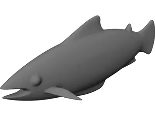 Salmon 3D Model