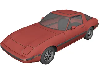 Mazda RX-7 3D Model