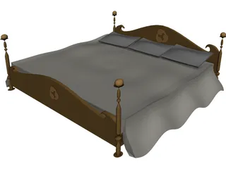 Bed 3D Model