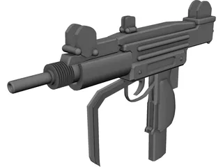 Uzi 3D Model