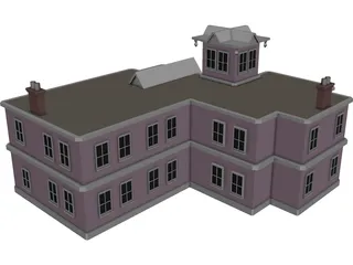 House Victorian 3D Model