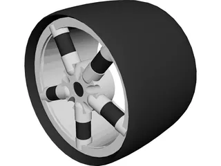 Wheel 3D Model 3D Preview