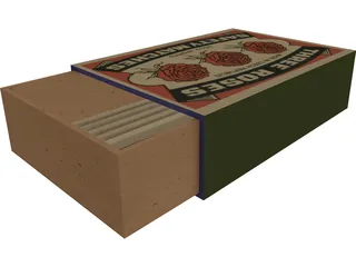 Matchbox 3D Model