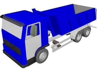 Volvo FMX 500 8x4 Billencs Dump Truck 3D Model