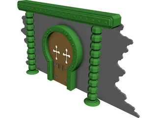 Archway Tomb 3D Model