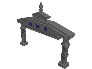 Arch Ceremonial 3D Model