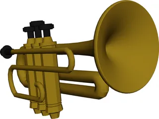 Trombone 3D Model