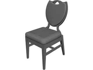 Chair Aluminum 3D Model