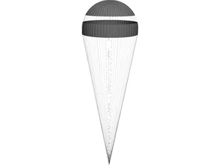 MER Parachute 3D Model