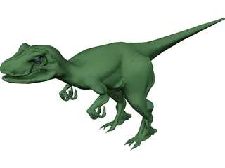 Dinosaur 3D Model 3D Preview