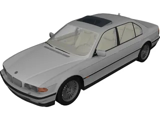BMW 750iL 3D Model