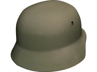 WW2 Nazi Helmet 3D Model