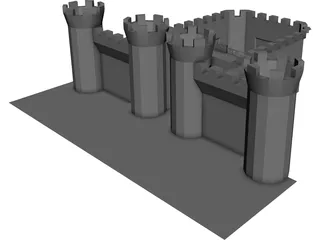 Castle Keep 3D Model