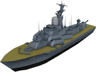 Mine Destroyer 3D Model