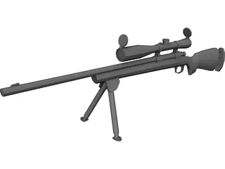 M24 Sniper 3D Model