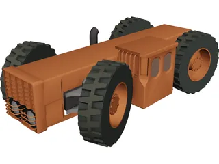 Tractor 3D Model