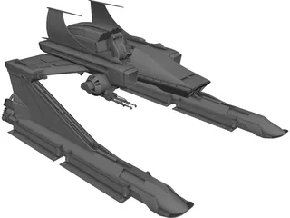 Skimmer 3D Model