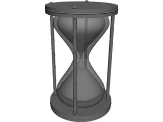 Hourglass 3D Model