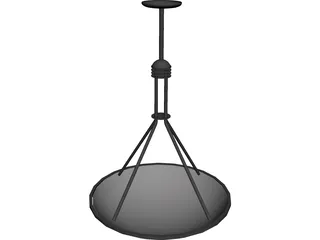 Light Modern Fixture Metropolitan 3D Model