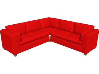 Couch Sectional 3D Model