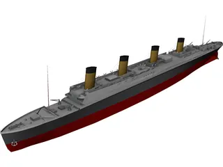 Titanic 3D Model