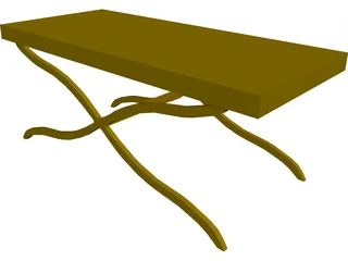 Table Coffee 3D Model