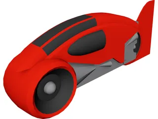 Tron Lightcycle 3D Model