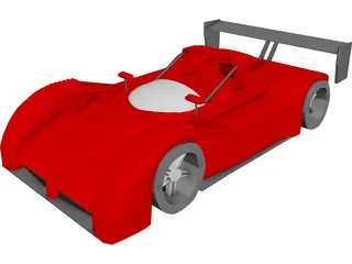 Ferrari GT 3D Model
