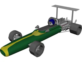F1 Lotus 3D Model