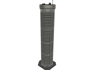 High Tower Building 3D Model