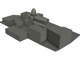 Sibenik Castle 3D Model