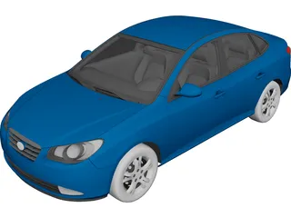 Hyundai Elantra (2011) 3D Model