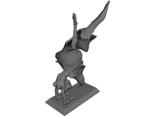 Figurine Statue 3D Model