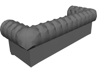 Chesterfield Sofa 3D Model