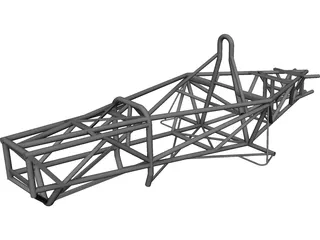 Formula Sena Frame CAD 3D Model