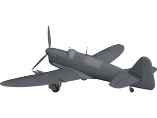 Fairey Firefly CAD 3D Model