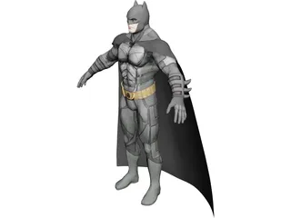 Batman Captain Jack 3D Model 3D Preview