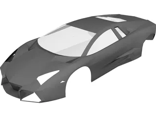 Lamborghini Reventon Body 3D Model