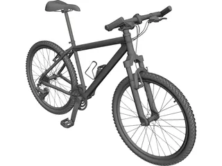Banshee Bike CAD 3D Model