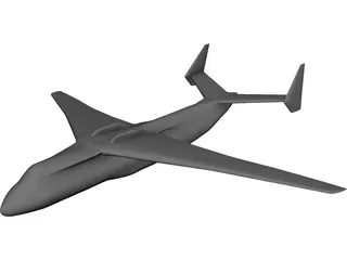 Antonov An-225 Mriya CAD 3D Model