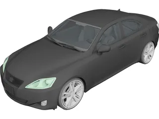 Lexus IS350 3D Model