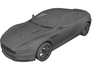 Aston Martin DBS 3D Model