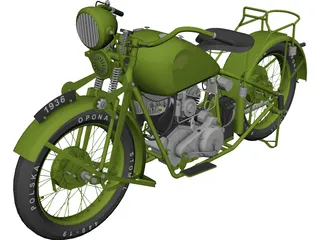 Motorcycles 3D Models Collection