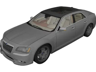 Lancia Thema (2013) 3D Model