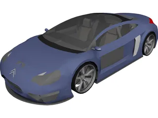 Citroen Prototype 3D Model