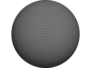 Mirror Ball 3D Model