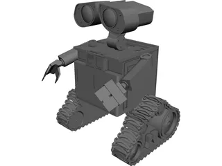 WALL-E CAD 3D Model