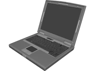 Notebook CAD 3D Model