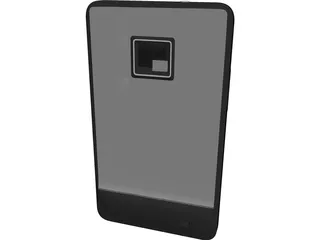 Samsung Galaxy S2 Phone 3D Model 3D Preview