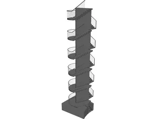 Stairs 3D Model